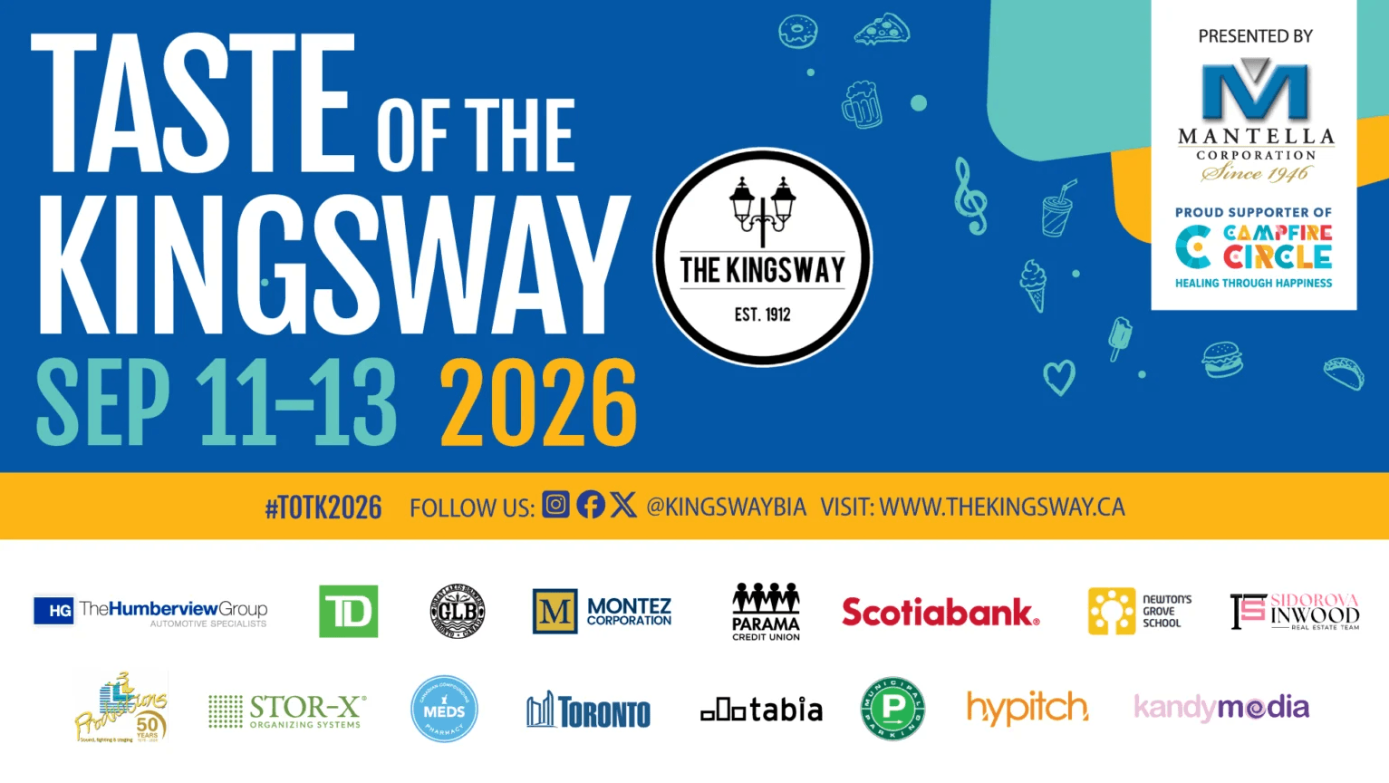 Taste of The Kingsway 2026